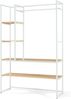 Garderobenständer Horgau 180x120x40 cm Eicheoptik/Weiß [en. casa] Bild 2