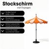 Mica Decorations Sonnenschirm Mica Decorations Kim Sonnenschirm mit Tasche 238xØ235 cm Bild 2