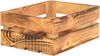 CHICCIE Holzkiste Regale Geflammt 38x28x15cm - Kiste Box (2 St) Bild 5