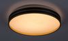 Rabalux 71141 LED Deckenleuchte GANDOR 24W Metall schwarz, Kunststoff weiß 3000-6500K H:7,5cm Ø39cm dimmbar mit Fernbedienung Bild 4