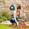 Relaxdays Gartenschlauchhalter Gusseisen Eule Bild 3