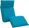 vidaXL Sonnenliege Klappbar Hellblau 175x54x8,5 cm Oxford-Gewebe 4019750 Bild 2