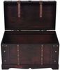 vidaXL Vintage Schatztruhe Holz 66 x 38 x 40 cm 245478 Bild 4