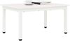 vidaXL Couchtisch Weiß 70 x 50 x 36 cm Massives Kiefernholz 892764 Bild 3