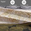 Buymax Bettwäsche Elada, Renforcé: 100% Baumwolle, 2 teilig, 135x200 cm, elegant, mit Reißverschluss, Bettwäsche-Set, Gold Bild 3