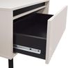 AX LIVING Couchtisch Bodrum Wohnzimmertisch 2 Schubladen 100 cm Sandbeige Bild 3
