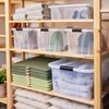 Aufbewahrungsbox Anzio 7 l mit Deckel und Clipverschlüssen | BPA-frei lebensmittelecht stapelbar robust transparent Made in Europe Bild 5