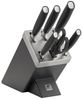 Zwilling All Star 7 EL Silver Edelstahl-Küchenmesser in einem selbstschärfenden Block Bild 5