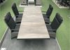 Gartenmöbel Set mit Sincro Ausziehtisch 200/260x100cm und 4x Dining Sessel Keramo Bild 2