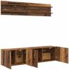 vidaXL TV-Einheiten Wandmontiert 6 pcs Altholz Holzwerkstoff 3403568 Bild 5