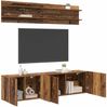 vidaXL TV-Einheiten Wandmontiert 6 pcs Altholz Holzwerkstoff 3403568 Bild 3