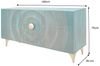 riess-ambiente Sideboard GOLDEN SUNSET 140cm türkis/gold - Massivholz, 3D-Front, Soft-Close (Einzelartikel, 1 St), handgefertigt mit viel Stauraum – ideal für Wohnzimmer & Esszimmer Bild 3