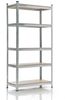 CLP Steckregal,silber 90x40x180 cm Bild 2