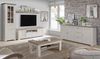 Sideboard >ILOPPA< mit 3 Türen und 3 Schubladen, in Nelson / Schnee Eiche Dekor - 204,7x92,5x44,3cm (BxHxT) Bild 4