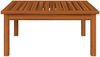 vidaXL Garten-Beistelltisch 63x63x30 cm Akazie Massivholz 312431 Bild 3