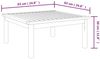 vidaXL Garten-Beistelltisch 63x63x30 cm Akazie Massivholz 312431 Bild 5