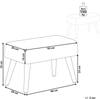 Hocker braun TAKOMA Bild 2