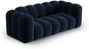 Micadoni Sofa Lupine 2-Sitzer Samtstoff Salvador Königsblau Bild 2