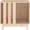 vidaXL Hundehütte 60x45x57 cm Massivholz Kiefer 822476 Bild 4