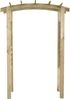 Rosenbogen aus Holz VERSIL 150x60x210cm Gartenbogen Torbogen Pergola Rankhilfe für Kletterpflanzen und Rosen Rankgitter Rosenspalier Bild 2
