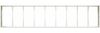 vidaXL Pflanzgefäß Weiß 360x80x40 cm Stahl 860767 Bild 5