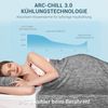 Elegear Sommerbettdecke Kühldecke doppelseitig Q-max 0.5, Sommerdecke kühldecken zum schlafen, kühlende Decke, Sofadecke für Sommer Arc-Chill 3.0 Polyester Bild 2