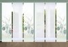 HOME WOHNIDEEN Schiebegardine 84096 ABANIO Schiebegardine rec. Polyester, 245x60 cm, halbtransparent (6 St), Paneelwagen, transparent, Polyester (recycelt) Polyester Bild 5