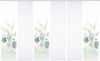 HOME WOHNIDEEN Schiebegardine 84096 ABANIO Schiebegardine rec. Polyester, 245x60 cm, halbtransparent (6 St), Paneelwagen, transparent, Polyester (recycelt) Polyester Bild 2