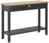 vidaXL Konsolentisch Schwarz 110 x 35 x 80 cm Holz 249903 Bild 4