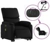 vidaXL Massagesessel mit Aufstehhilfe Elektrisch Schwarz Kunstleder 3204907 Bild 5