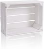 CHICCIE Holzkiste Regale Weiß 38x28x15cm - Kiste Aufbewahrungsbox (3 St) Bild 3