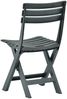vidaXL Gartenstühle 2 Stk. Klappbar Kunststoff Grün 48789 Bild 5