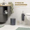 Kosmetikeimer SAVONA 5,5 Liter aus Kunststoff, rund - grau Bild 5