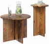vidaXL Beistelltisch-Set mit Speicher 2 pcs Altholz Holzwerkstoff 8001035 Bild 2