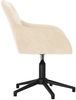 vidaXL Esszimmerstühle 2 Stk. Drehbar Creme Samt 3103386 Bild 5