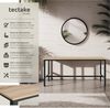 tectake Bank 2er Set Sitzbank, Industrial Style Bild 2