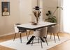 Armlehnstuhl >Eleanor< (2er-Set) in Beige - 56x80,5x54,5 (BxHxT) Bild 5