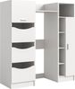 welltime Badmöbel-Set FALAS, TOPSELLER!, 3-teilig, Hauswirtschaftsraum Set, Breite 176 cm, (Set, 3-St, 1x Wäscheschrank, 1x Waschmaschinenumbauschrank, 1x Mehrzweckschrank), Kombination, Waschmaschinenumbau, Waschmaschinenschrank, Wäschekammer Bild 5