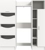 welltime Badmöbel-Set FALAS, TOPSELLER!, 3-teilig, Hauswirtschaftsraum Set, Breite 176 cm, (Set, 3-St, 1x Wäscheschrank, 1x Waschmaschinenumbauschrank, 1x Mehrzweckschrank), Kombination, Waschmaschinenumbau, Waschmaschinenschrank, Wäschekammer Bild 2