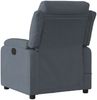 vidaXL Massage-Relaxsessel, dunkelgrauer Samt 3206173 Bild 4