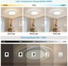 JDONG LED Deckenleuchte 50CM/52CM/60CM Deckenlampe Dimmbar Mit Fernbedienung, Einstellbar Farbtemperatur 3000-6500K, Tageslichtweiß, Kaltweiß, Warmweiß, Neutralweiß, für Jungen Babyzimmer Schlafzimmer Wohnzimmer Bild 4