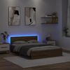 vidaXL Bettrahmen Artisan-Eiche 120 x 200 cm Holzwerkstoff 3403584 Bild 4