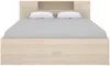 Vente-unique - LEANDRE Bett Holz, Platte Beige - B 149,6 cm x H 95 cm x L 218,5 cm Bild 5