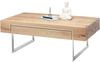 Couchtisch Bianka / 1182, Silber, Holzfarben, 110 x 40 x 60 cm Bild 3