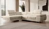 Selsey 'Stevil' Ecksofa mit Schlaffunktion, links – Hellbeige – Cord Bild 3