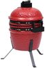 vidaXL 2-in-1 Kamado-Grill, Keramik 56 cm, Rot Bild 5