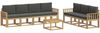 vidaXL Outdoor-Sofagarnitur 7 pcs 3387346 Bild 2