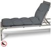 Beautissu Rollliegen Auflage Flair RL Graphitgrau, 190 x 60 x 8 cm Bild 3