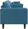 vidaXL Sofa Blau 250 x 77 x 76 cm Samt 3335152 Bild 5