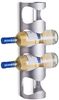 ZELLER 27365 Wand-Flaschenhalter, Edelstahl 18/0, ca. 11,5 x 9,8 x 45 cm Bild 3